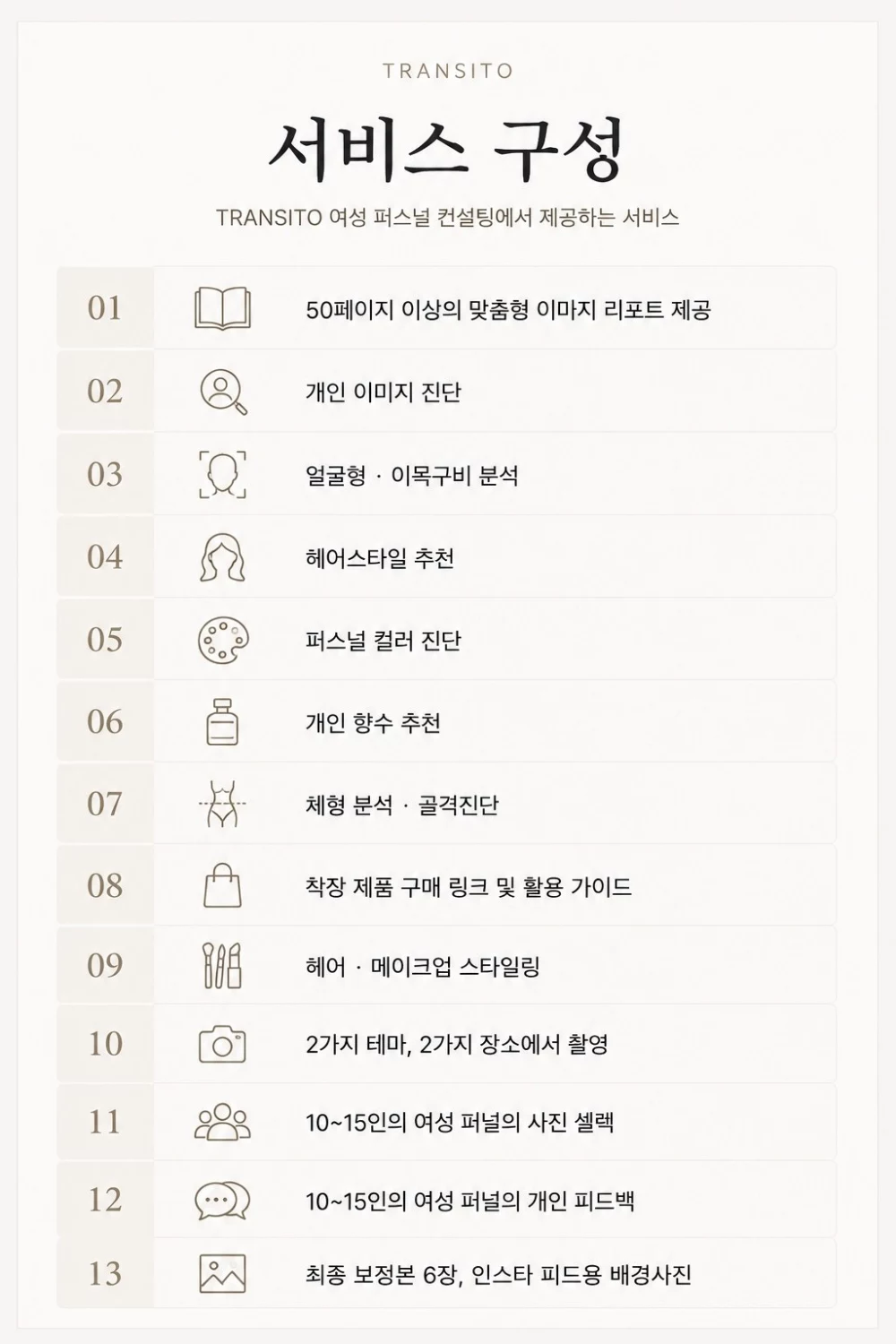 1단계 - [퍼스널 브랜딩](여성) 상세